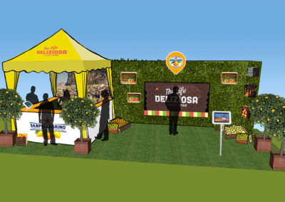 Outside Lands Booth Design