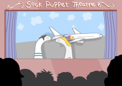 Sock Puppet Theatre